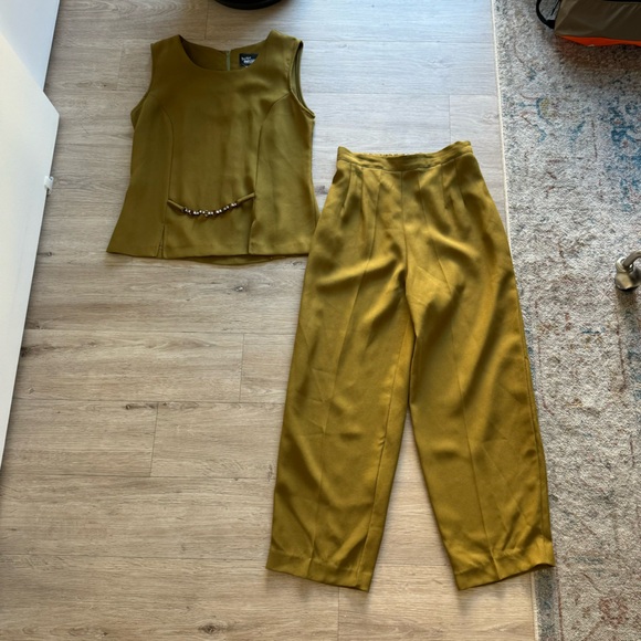 Vintage workwear set in olive - Picture 16 of 16